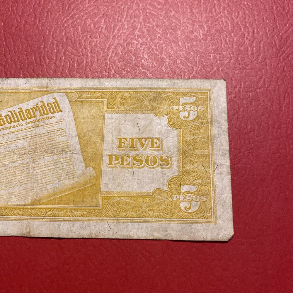 Philippines- 5 Pesos-1949