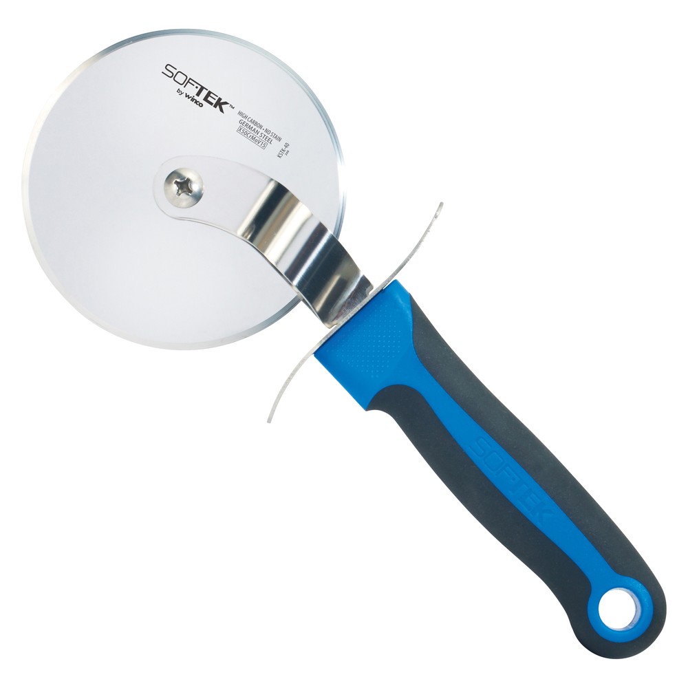 Large Pizza Cutter, 4" Wheel Blade, Softek Hdl, NSF (6 Each)