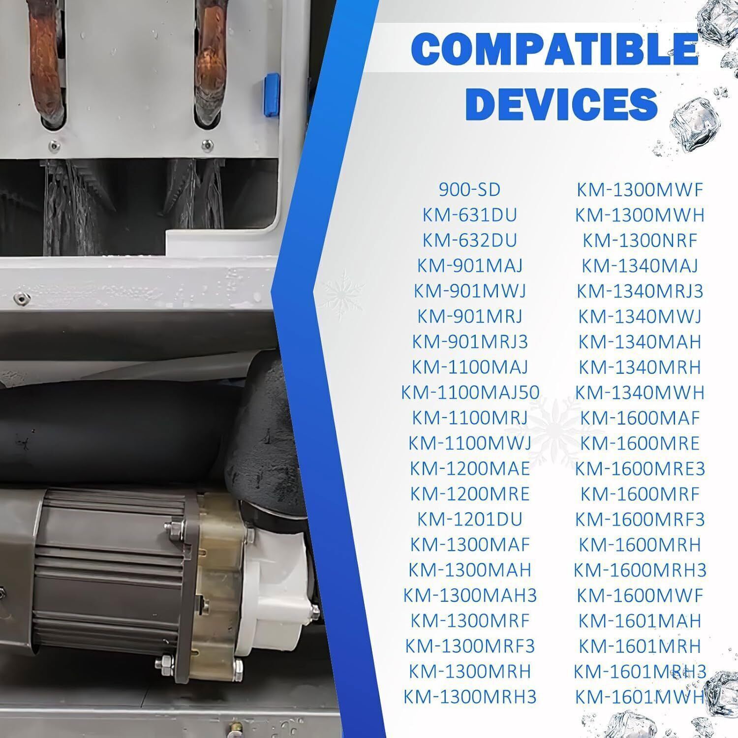 S-0731 Ice Machine Water Pump Motor Assembly Fits Hoshizaki 900-SD, KM-1300M