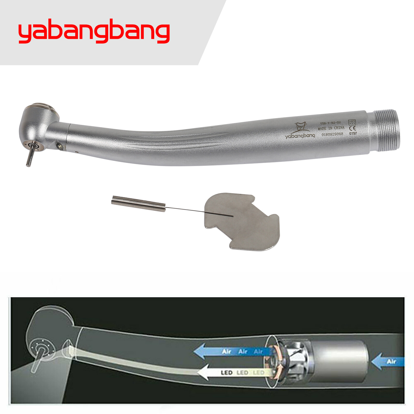 NSK PANA Dental MAX estilo LED E-Generador de Botón pieza de mano de alta veloc