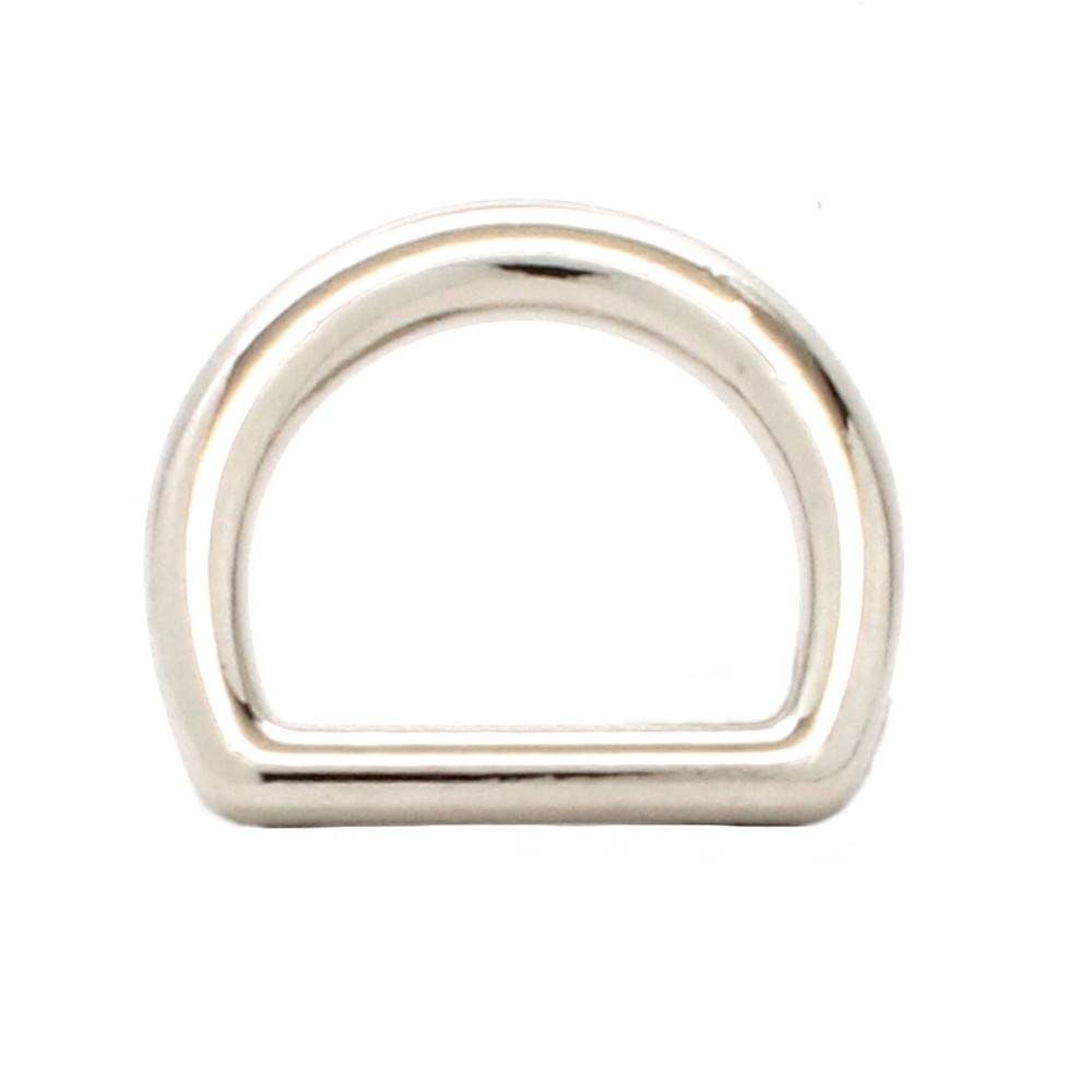 Solid Dee Ring Nickel Plated 1/2" 10 Pk DR0127-02