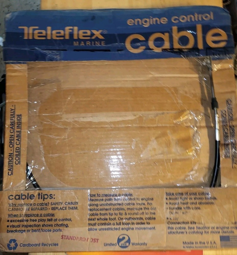 Teleflex CCX63308 Tfxtreme Control Cable 8 ft