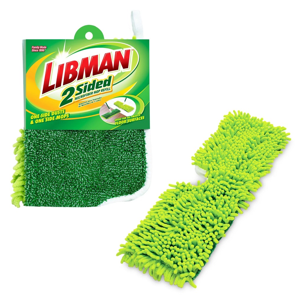 Libman 2-Sided Microfiber Mop Refill  # 1173