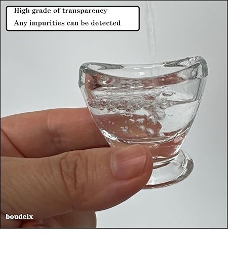 2 Pcs Glass Eye Wash Cups Eye Wash Cleaner for Eye Rinse,Portable Eye Care Tools