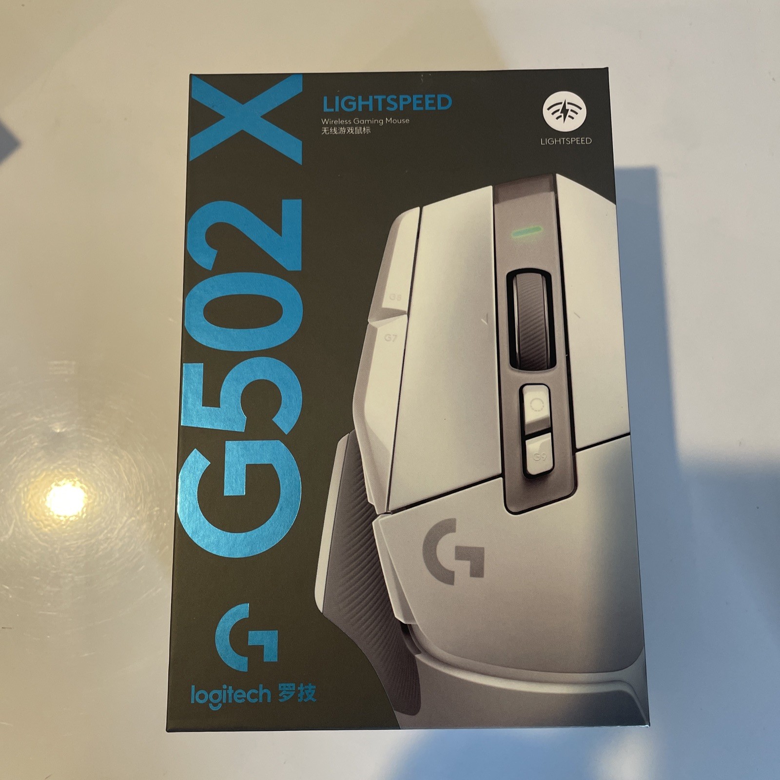 Logitech G502 X LIGHTSPEED Wireless Gaming Mouse - White