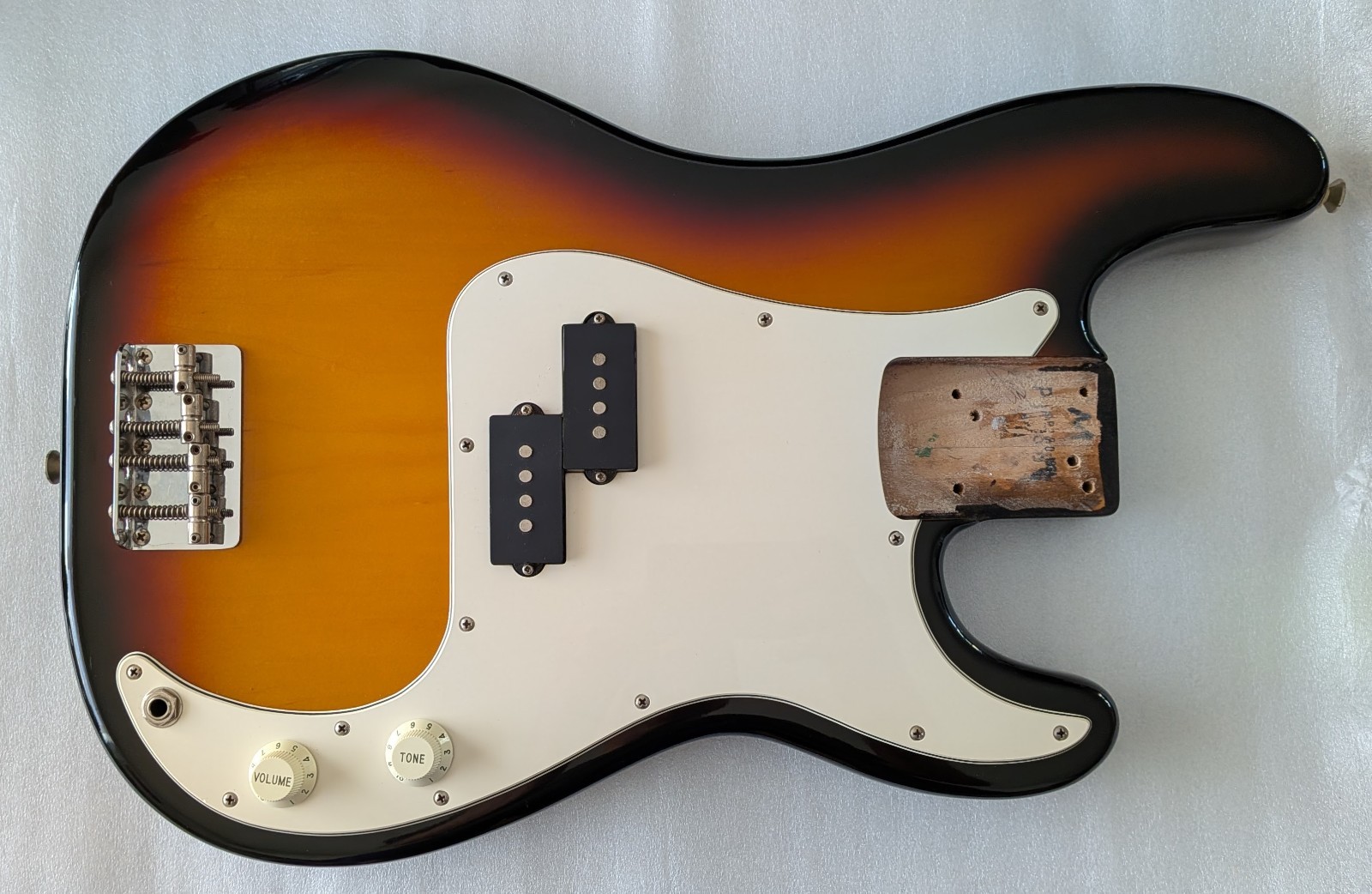 1994 Fender Standard Precision BASS LOADED BODY - Brown Sunburst  P-Bass - MIM