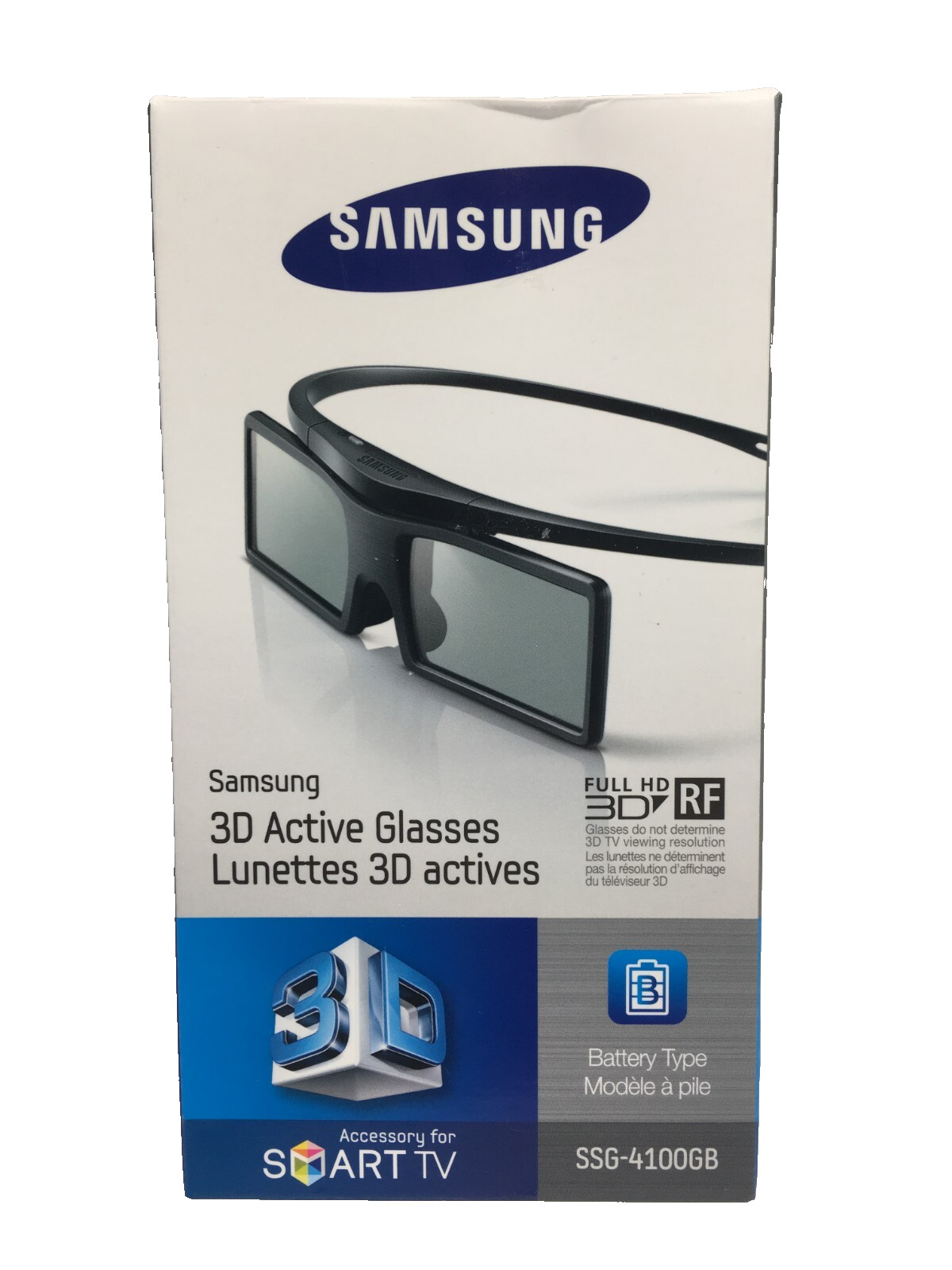 Samsung SSG-4100GB 3D Active Shutter Glasses New SEALED