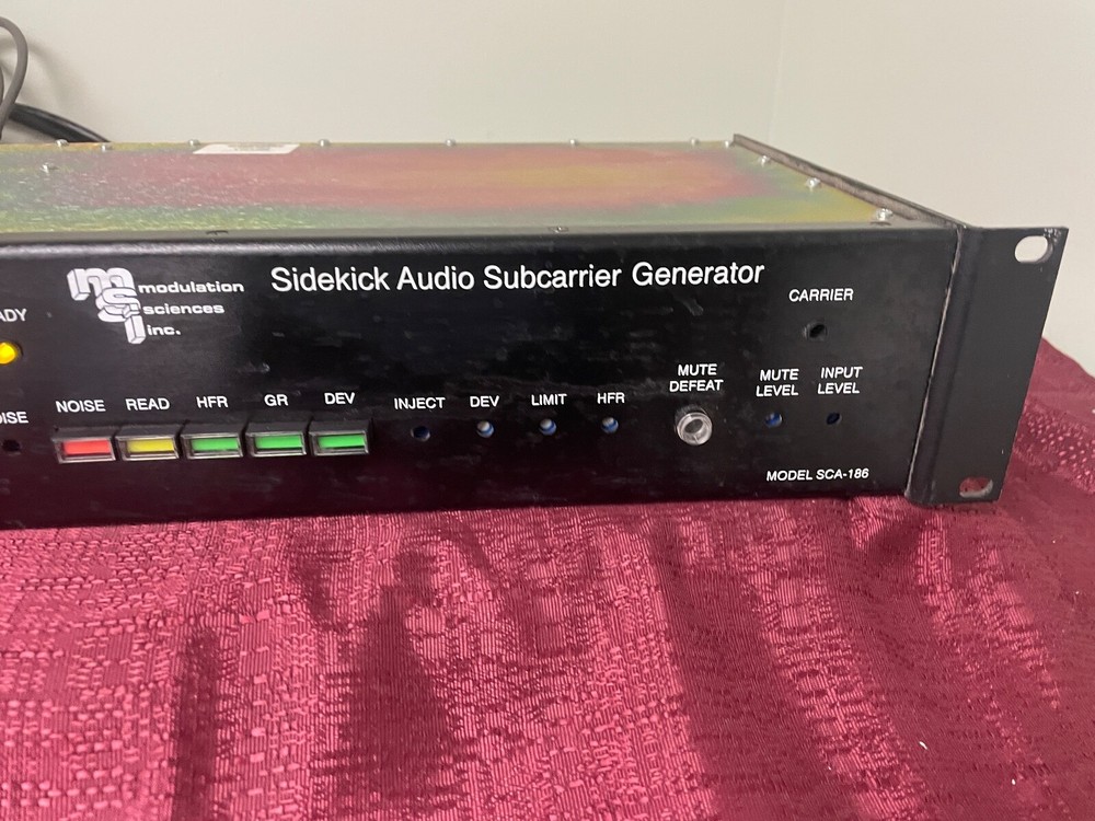 Modulation Sciences Inc. MSI Sidekick Audio Subcarrier Generator SCA-186 @67KHz
