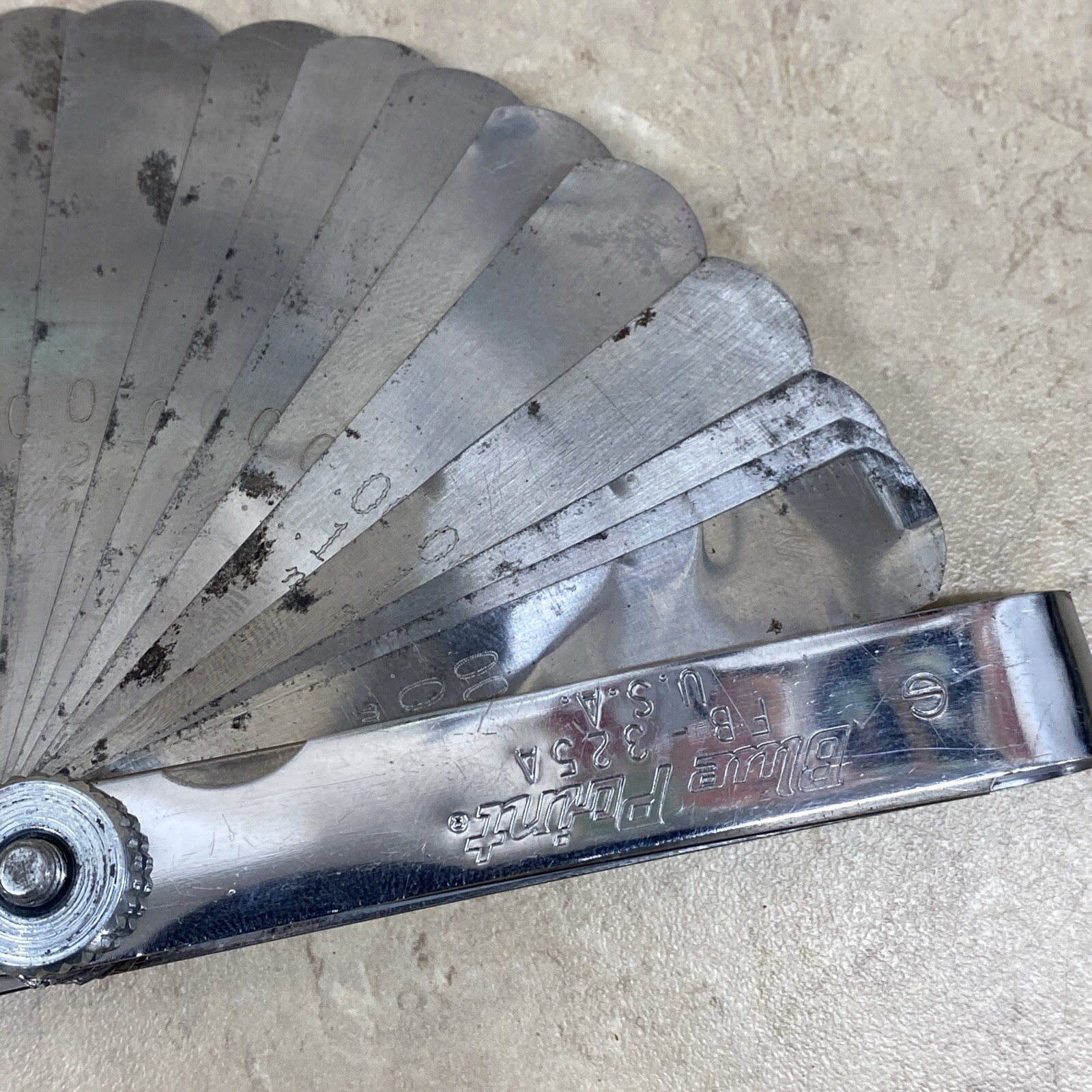 Blue Point Feeler Gauge Blades SAE METRIC FB325A