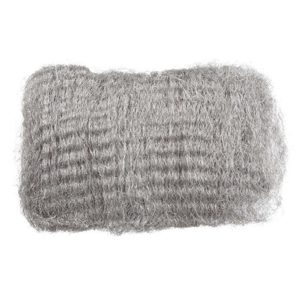 Grade #0 Medium Fine Steel Wool Pads (12-Pack)