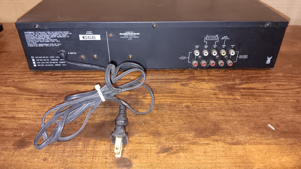 Vintage Audio Control Ten Stereo Equalizer Series Two