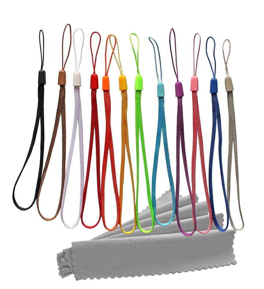 2 Dozen Wrist Straps Lanyards for USB Flash Drive Memory Stick Capacitive Sty...