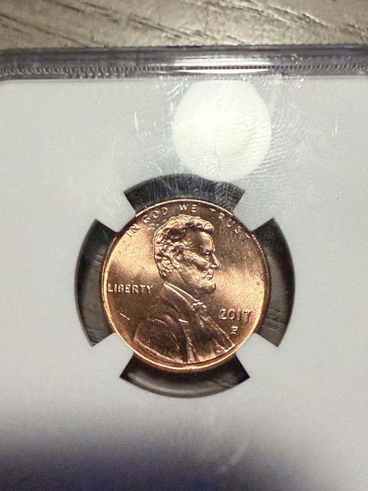 2017 Lincoln Shield Cent First 'P' Mint Mark NGC Gem Uncirculated RD
