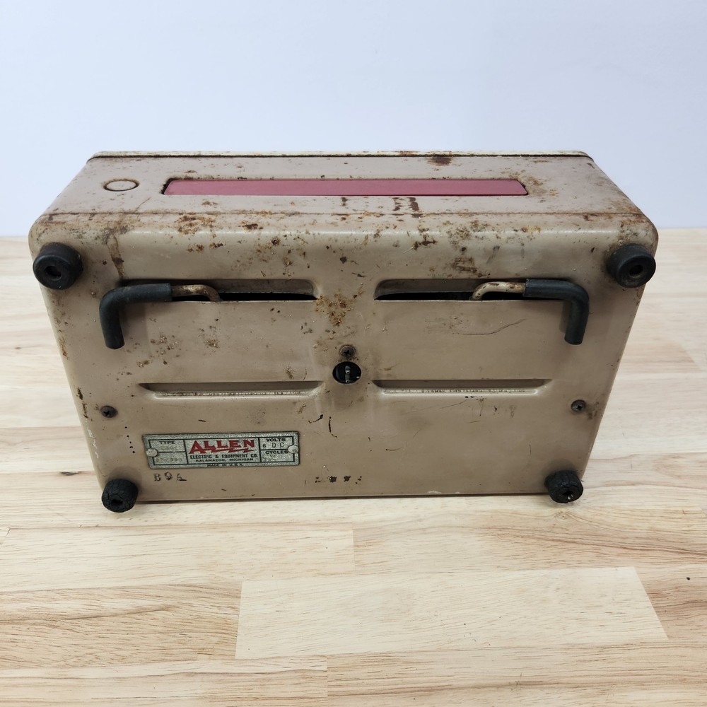 Vintage Allen Electric Co Condenser Tester Model E-301 UNTESTED