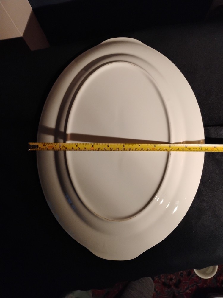 Vintage Turkey Serving Plater