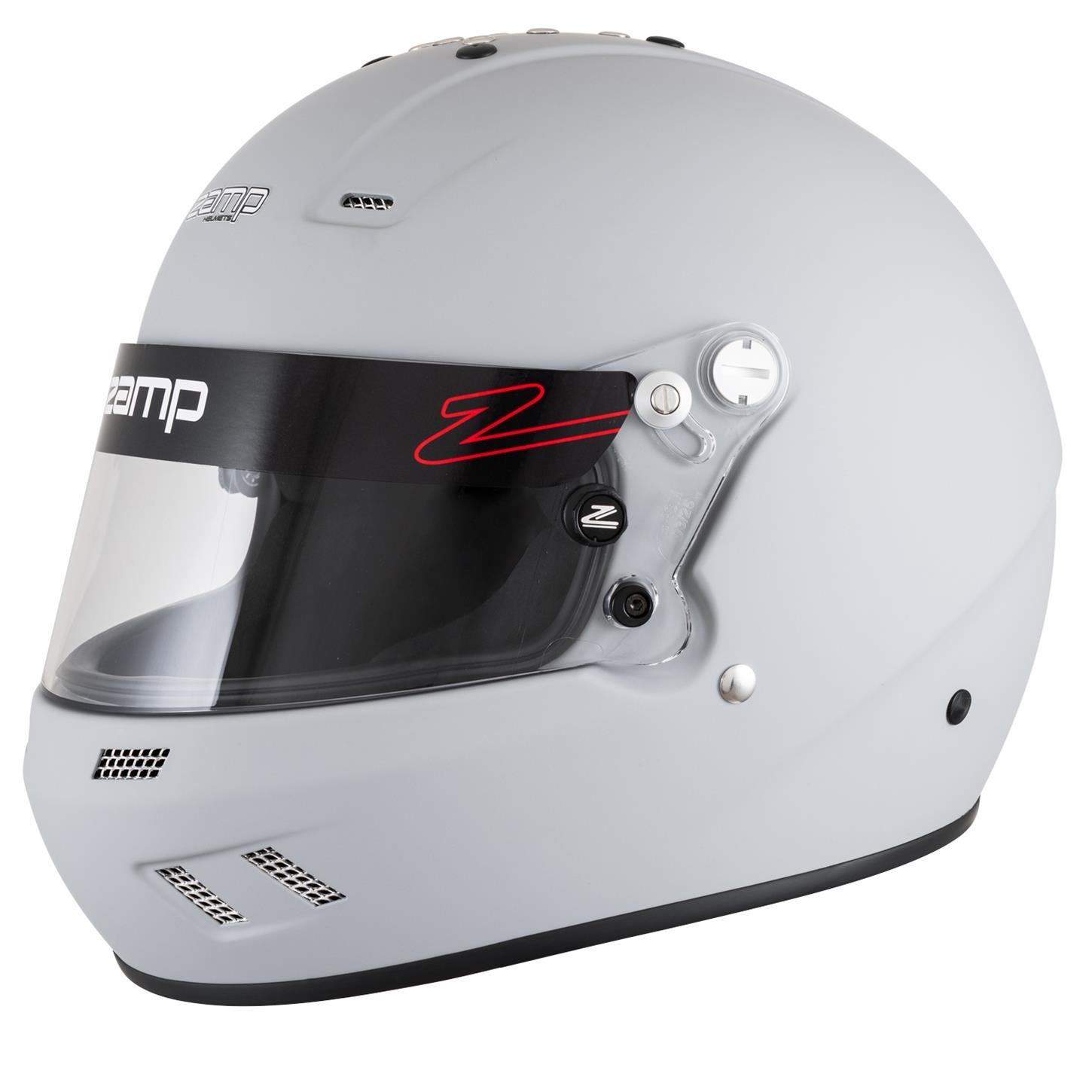 Zamp H78303FL RZ-57V Racing Helmet, SA2025, Matte Black, Large