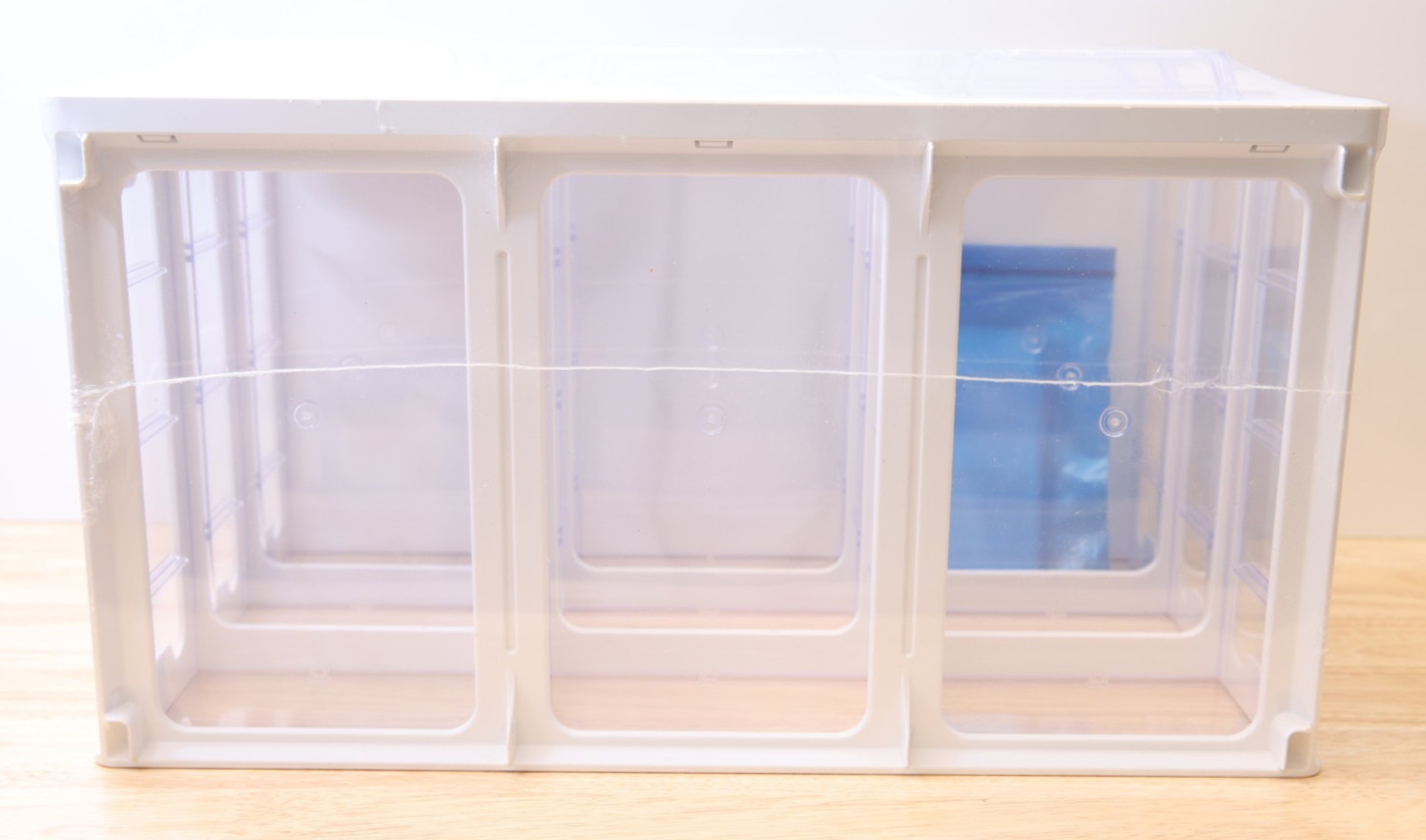 Sysmax Up System 9 Drawer Multibox Organizer White Clear NEW 16.1"x9.2"x9.8"