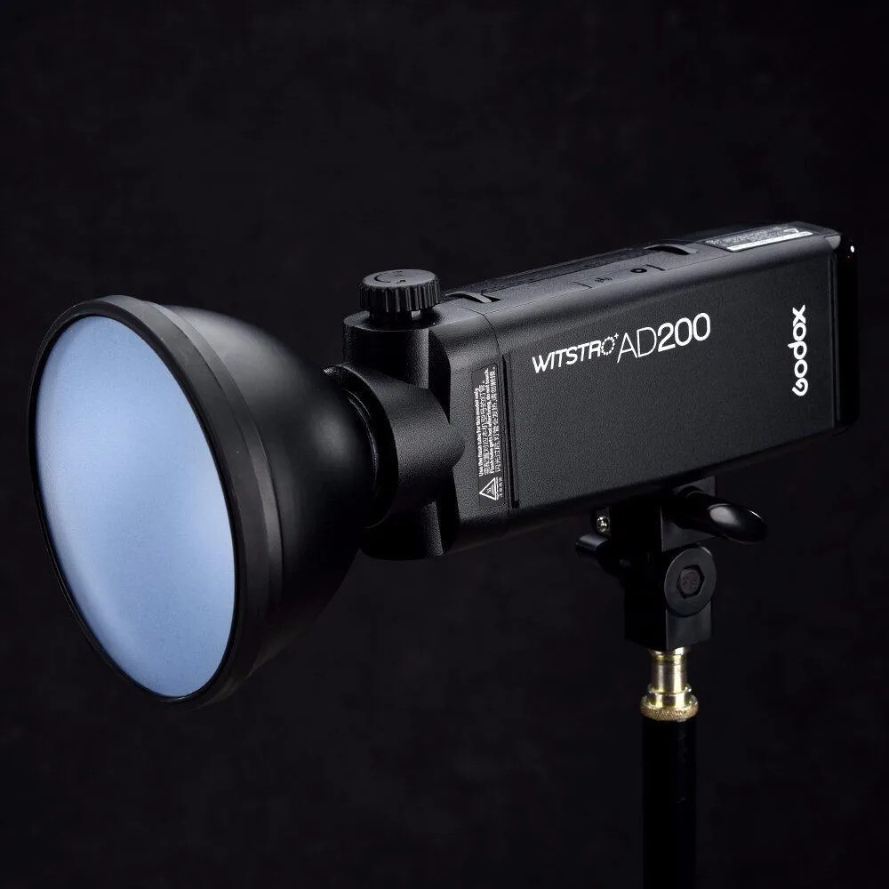 GODOX AD-S2 Standard Reflector & Soft Diffuser for AD200Pro II AD200 Pro Flashes
