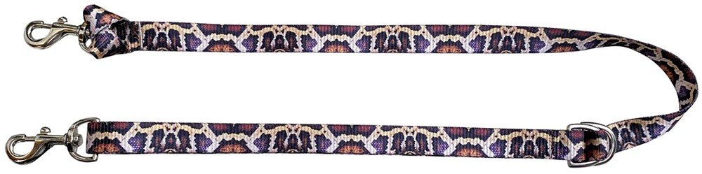 Showman Python Print Nylon Tie Down Strap