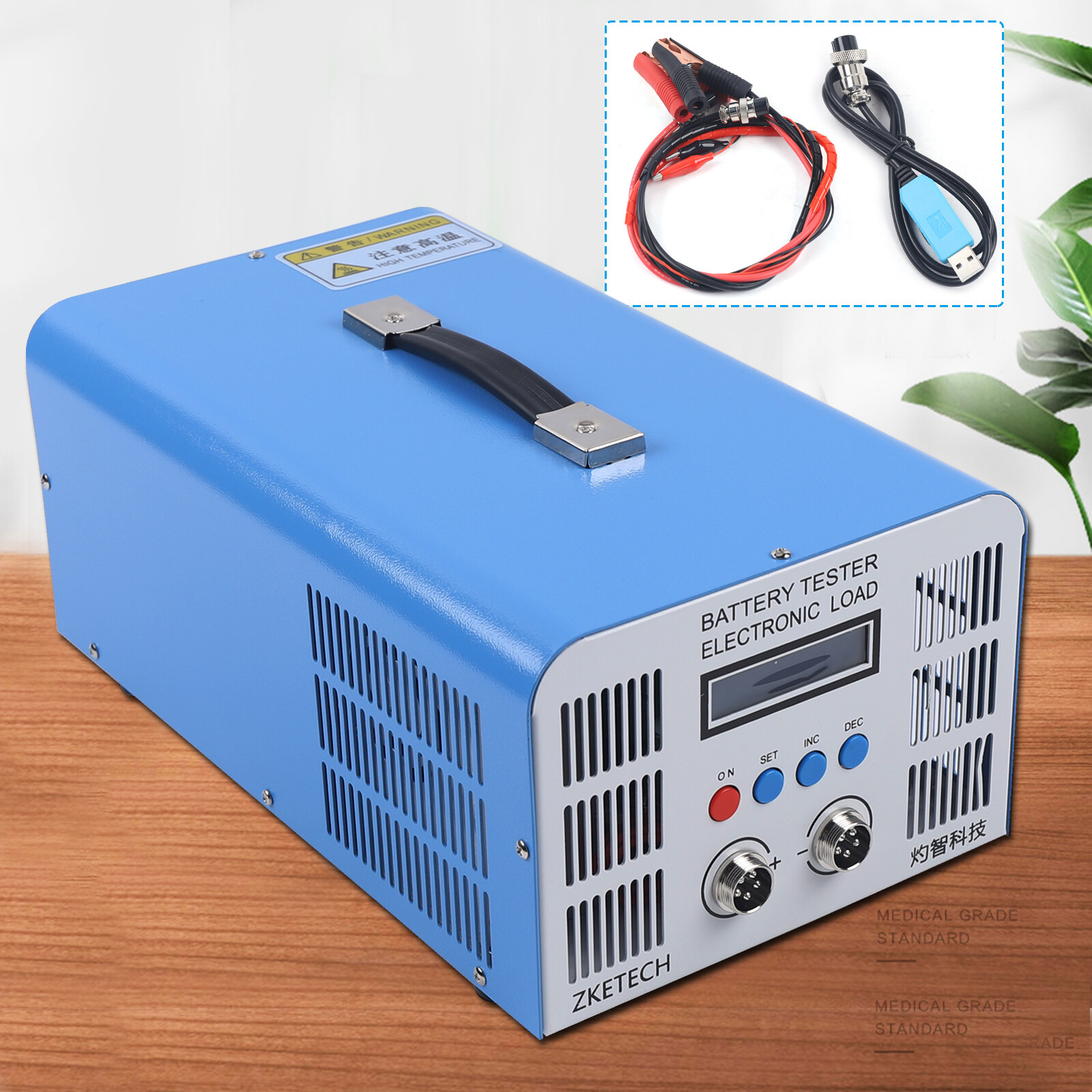 Ebc-a40l High Current Lithium Battery Capacity Tester 200W Charge & Discharge