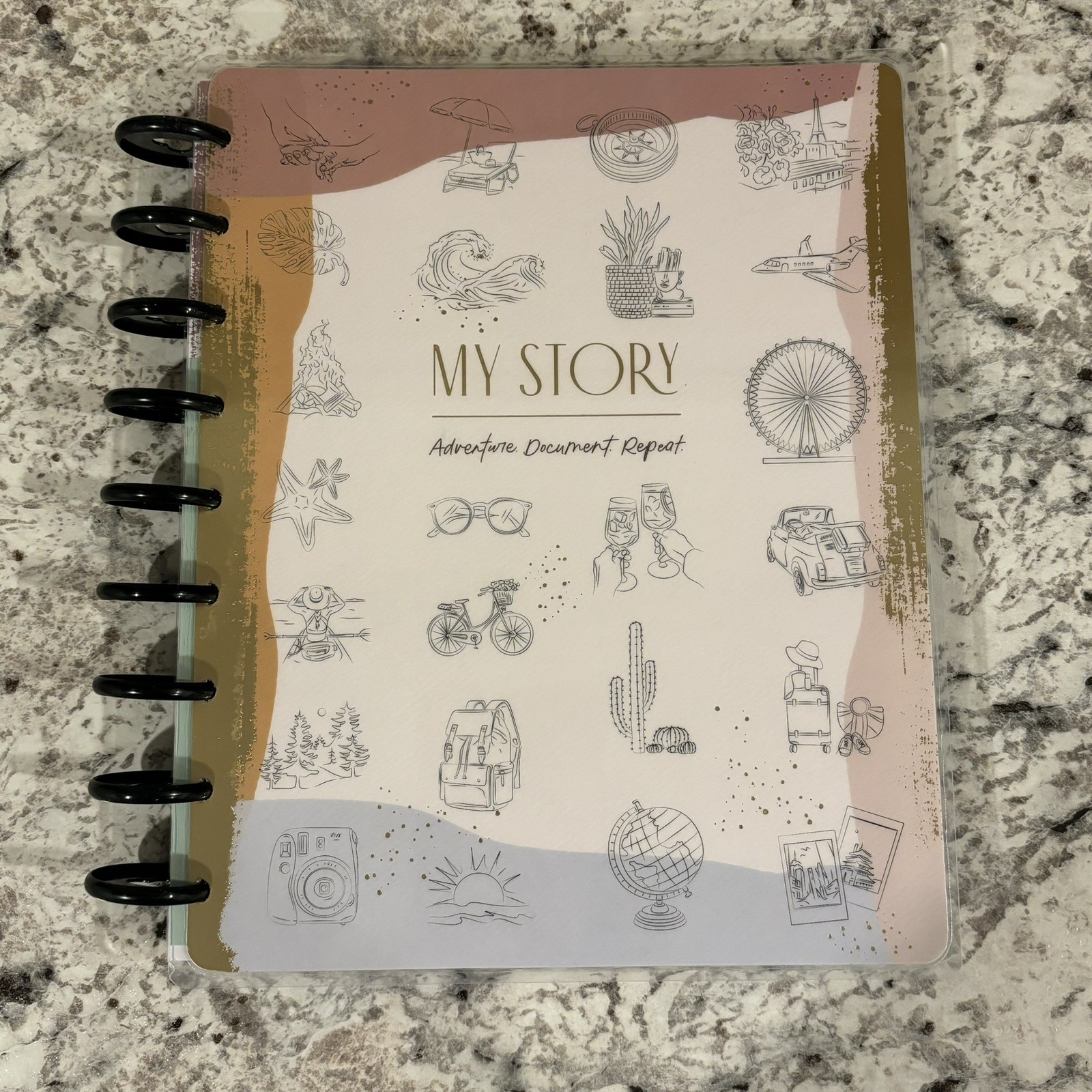 NEW Happy Planner Happy Adventures - Be Happy Box 🧳