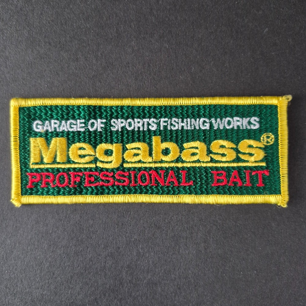 Megabass Patch PROFESSIONAL BAIT UNUSED
