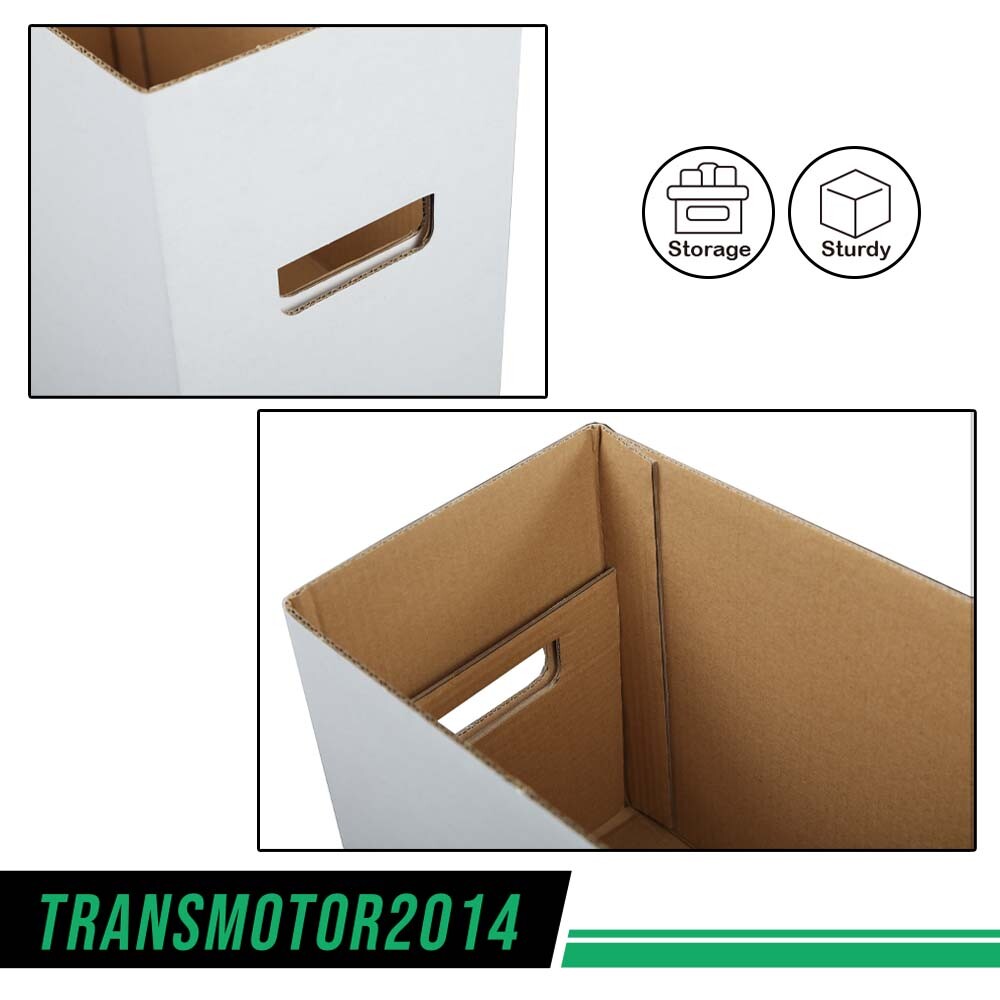 3Pcs Comic Books Storage Boxes Short Holds 150-175 Stackable Durable Archive