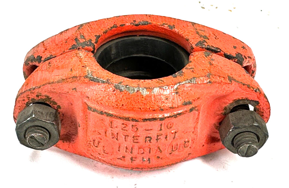INTERFIT Type 10 Coupling 1-1/4" For Standard Grooved Piping Systems