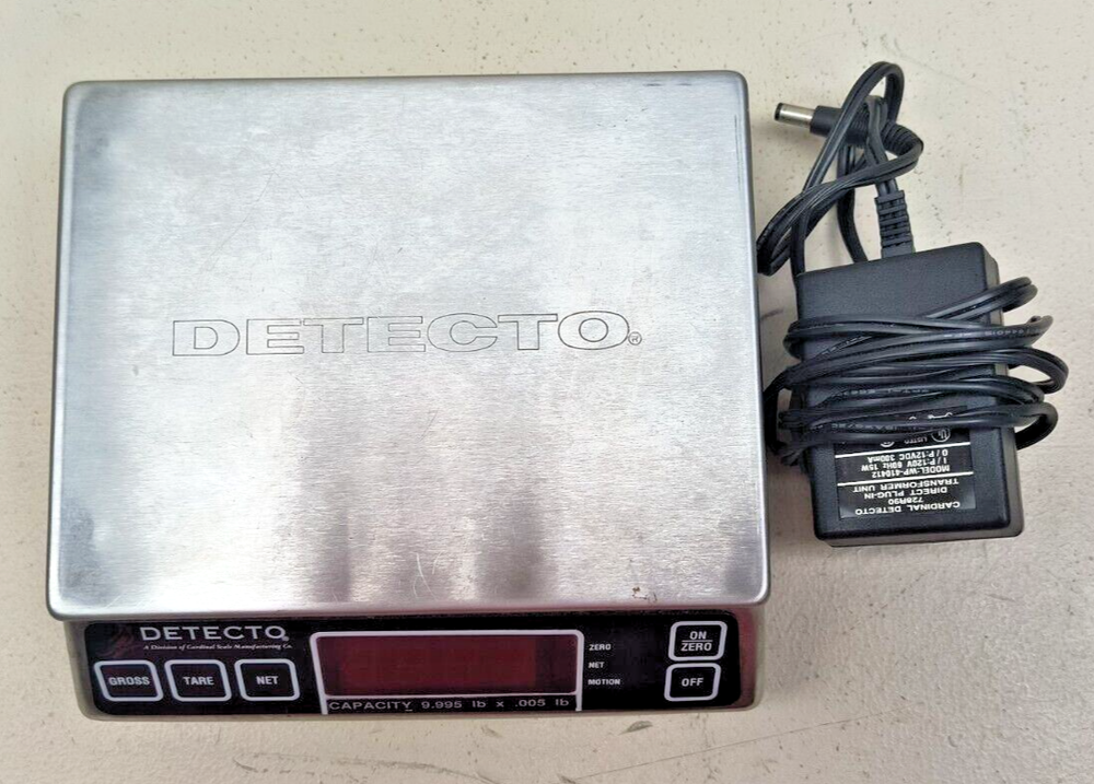 Detecto AP-10 Portion Control Digital Scale-9.995 lb Capacity