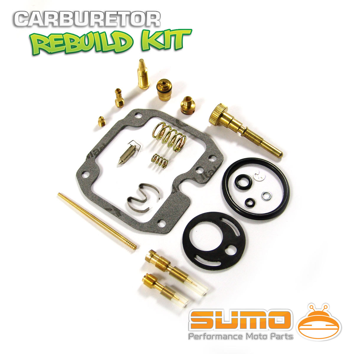 Yamaha Carburetor Rebuild Carb Repair Kit YFA1 Breeze (1989-2004) YFM125 (04-06)