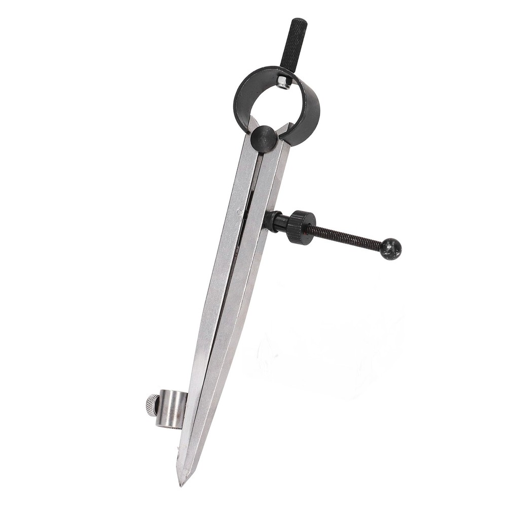 Wing Divider Gauge Carbon Steel Adjustable Angle Lockable Scribing Tool For