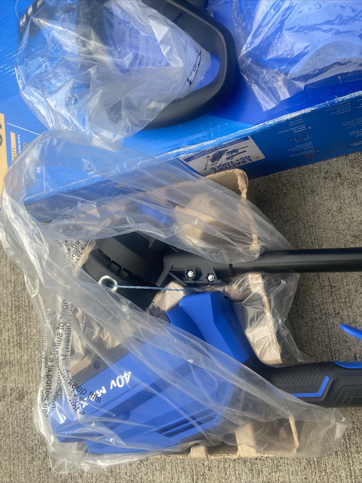 Kobalt 40V 15" String Trimmer 3809908 Weed Eater TOOL ONLY No Battery/ Charger