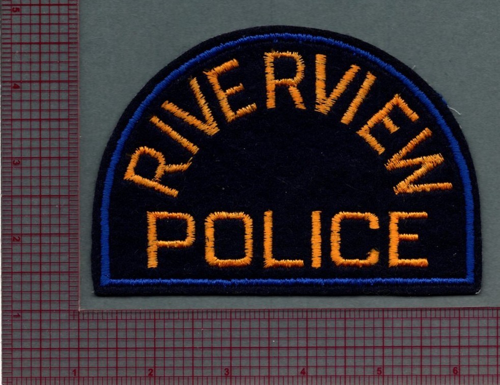 Riverview Michigan Police Patch