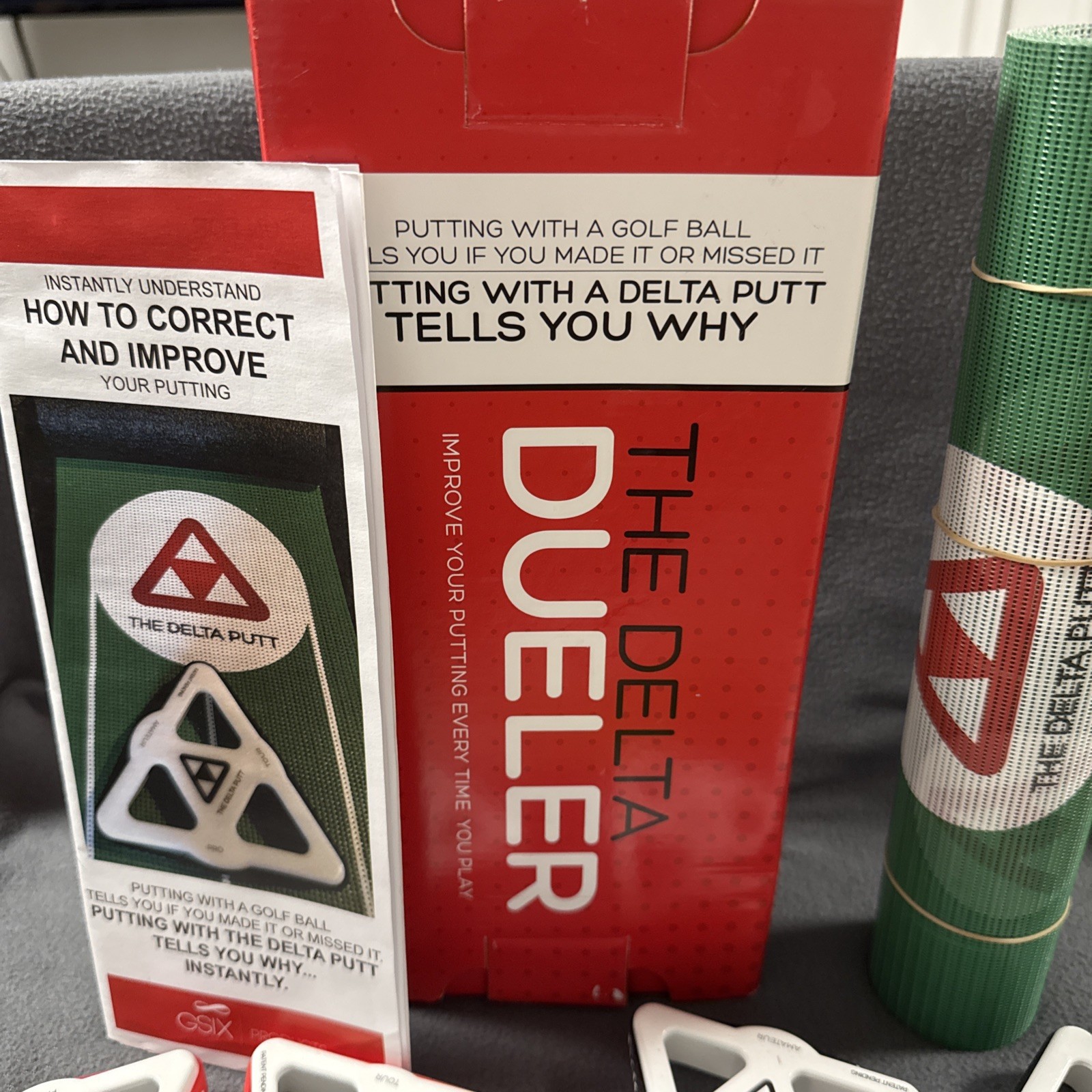 The Delta Dueler And The Delta Putt Training Aid & Game/Improve Your Putting
