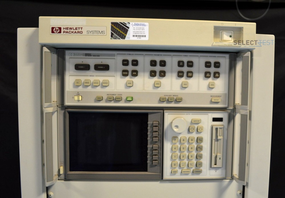 AGILENT/HP 8510XF NETWORK ANALYZER SYSTEM WITH 83651B, 83621B, 8510C (REF:024)