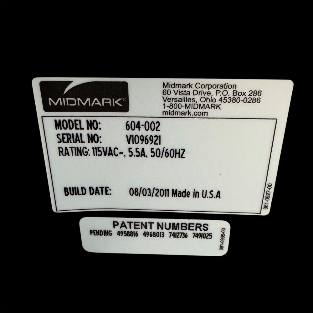 Midmark 604-002 Exam Table