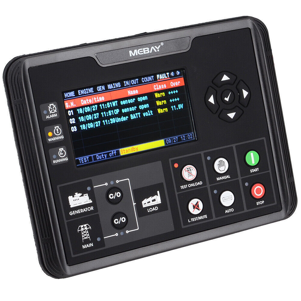 DC62D Generator Set Controller for Diesel/Gasoline/Genset Parameters