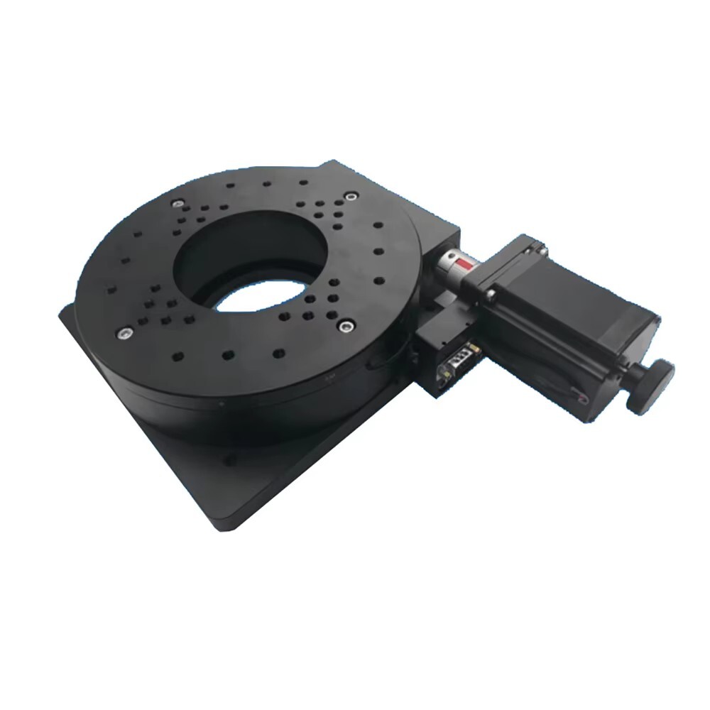 High Precision Electric Rotating Platform Stepping R Axis 360° Turntable Table