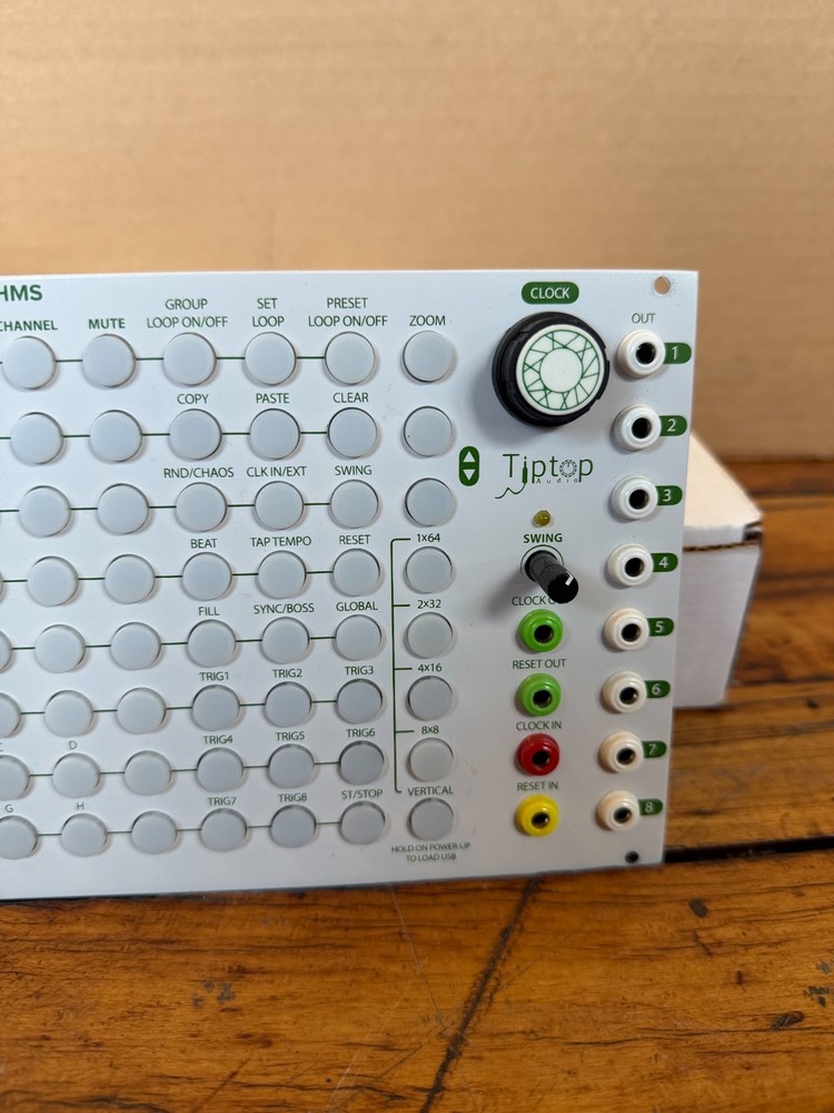 Tiptop Audio Circadian Rhythms Grid Gate Sequencer Eurorack Module