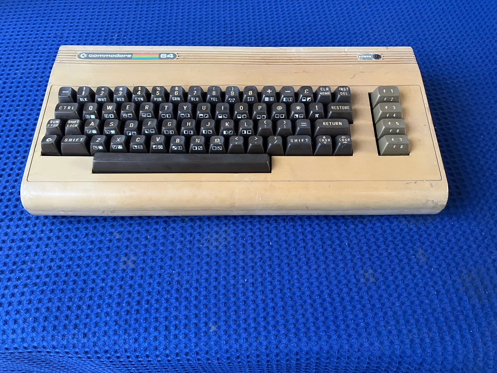Vintage Commodore 64 Computer Not Working For Parts Or Repair.