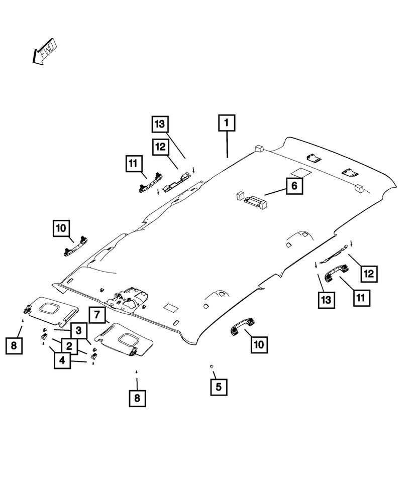 Genuine Mopar Screw 68201248AA