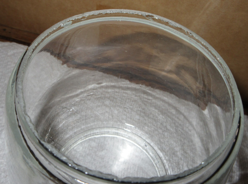 Lantern Clear Glass Replacement Globe 4" High Dietz