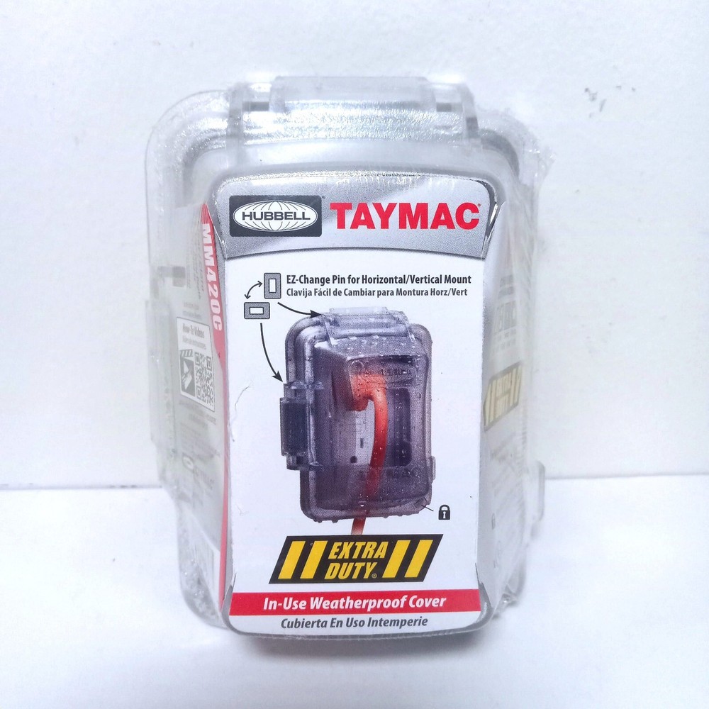 TayMac MM420C Rectangle Weatherproof Cover Thermoplastic