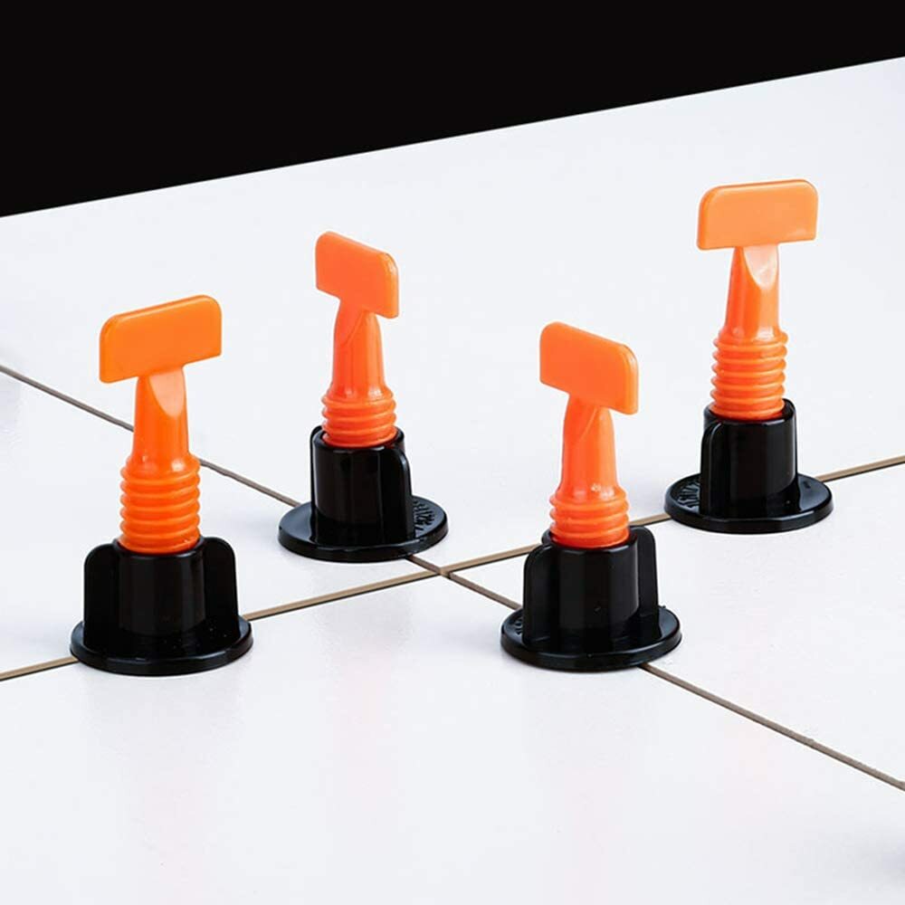 400PCSX Tile Leveling System Kit Reusable Tile Spacer Wall Floor Clips Tool ZS