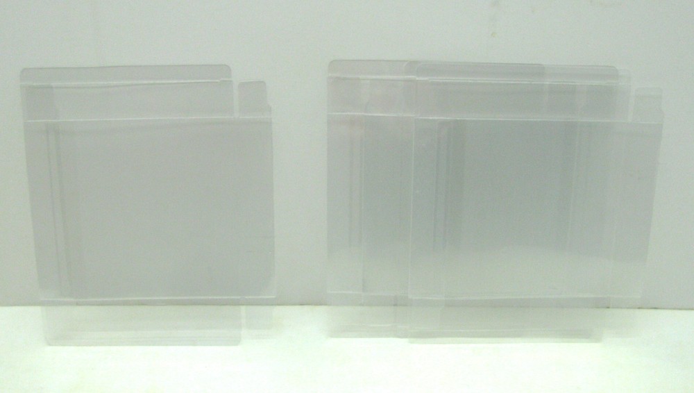 10x SONY PLAYSTATION ONE PS1 CIB DOUBLE CD - CLEAR PROTECTIVE BOX PROTECTOR CASE