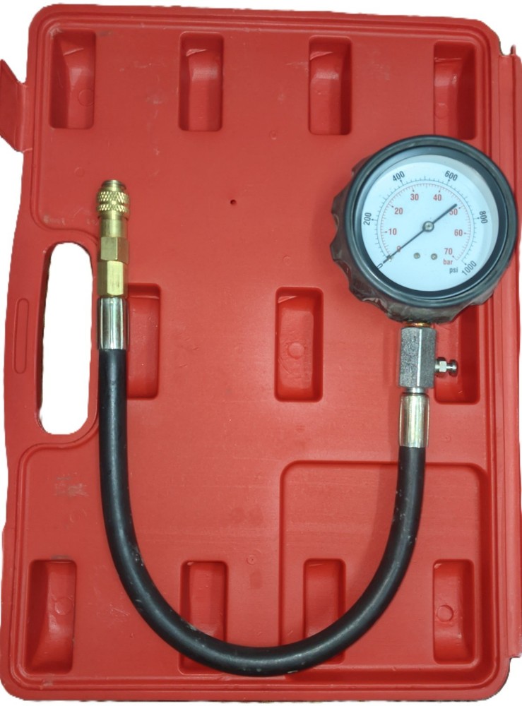 Diesel Engine Compression Gauge (TU-15) Tester Cylinder Pressure Test Tool Kit