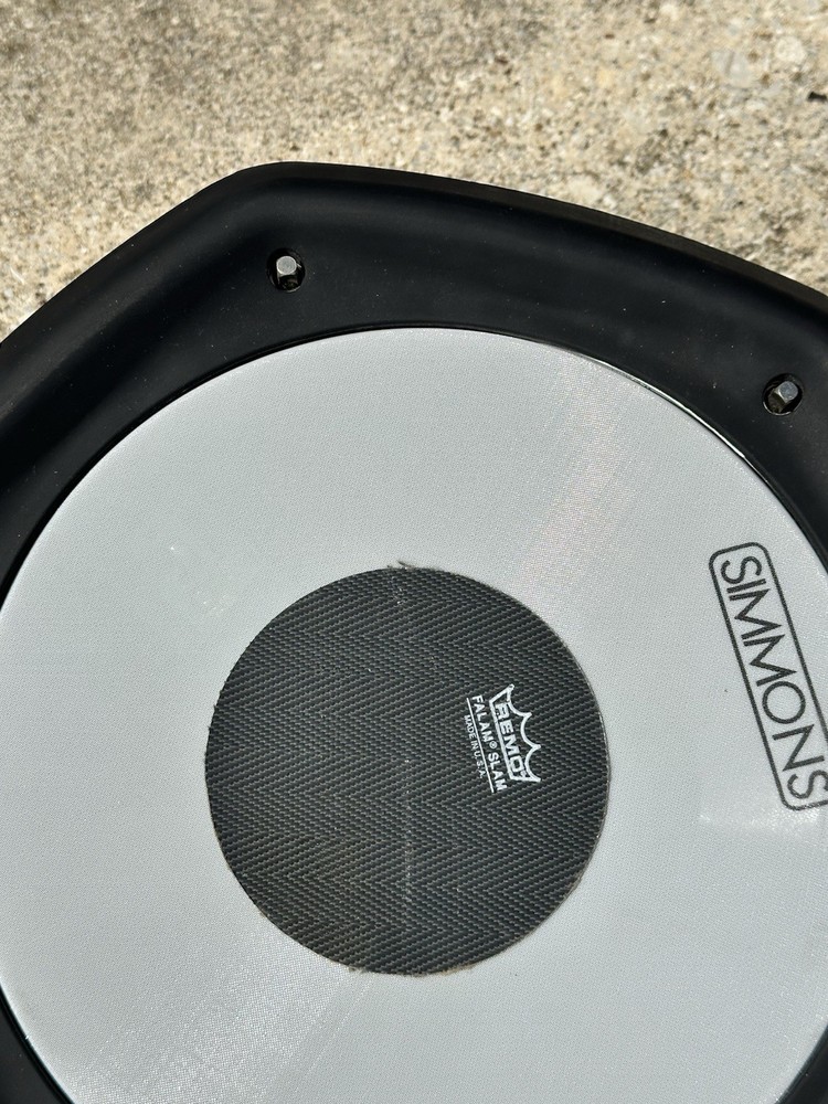 Simmons SD2000D R2334 Kick Drum Pad Mesh Head Electronic Drum Incomplete READ