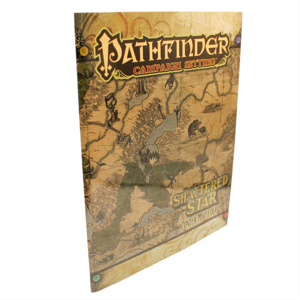 Pathfinder (RPG) Campaign Setting: Shattered Star Poster Map Folio