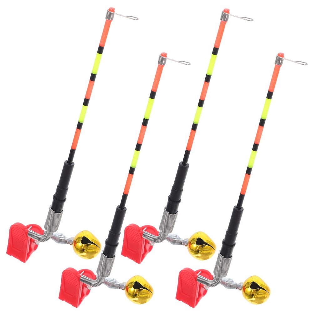 4pcs Fishing Bite Indicators With Led Light For Electronic Bite Alerts