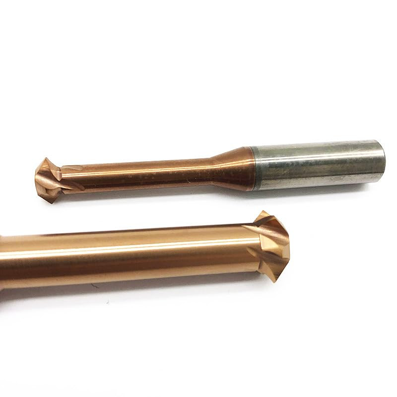 Altin Coated Solid Carbide Micro Front&Back Chamfering Milling Cutter Top&Bottom